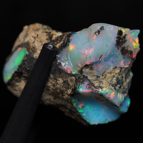 [N2 stone Natural] 天然鉱物 プレシャス オパール (precious opal) - エチオピア産 | 宝石 原石 | (1061 | 一点物 約14ct [長辺21mm])_2
