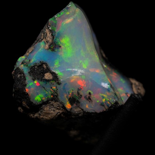[N2 stone Natural] 天然鉱物 プレシャス オパール (precious opal) - エチオピア産 | 宝石 原石 | (1061 | 一点物 約14ct [長辺21mm])_3