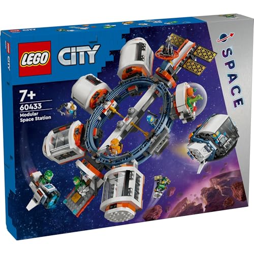 レゴ(LEGO) シティ モジュラー宇宙ステーション おもちゃ 玩具 プレゼント 誕生日 ブロック クリスマス 男の子 女の子 子供 7歳 8歳 9歳 小学生 宇宙 60433_1