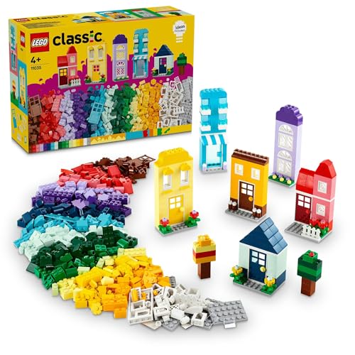 レゴ(LEGO) クラシック おうちをつくろう おもちゃ 玩具 誕生日 プレゼント ブロック 知育 女の子 男の子 子供 4歳 5歳 6歳 街づくり 11035