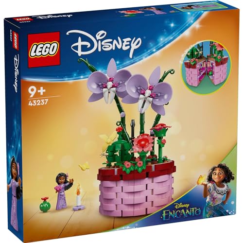レゴ(LEGO) ディズニー イサベラのフラワーポット おもちゃ 玩具 プレゼント 誕生日 ブロック クリスマス 女の子 男の子 子供 9歳 10歳 11歳 小学生 ごっこ遊び おままごと ディズニー グッズ 43237_1