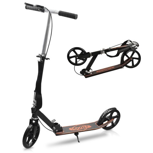 Kickboard ブラック折りたたみ式