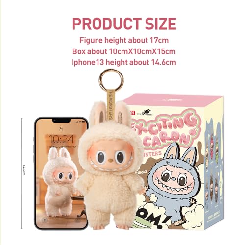 POPMART THE MONSTERS Exciting Macaron ぬいぐるみ シリーズアソートボックス ポップマート ガチャガチャ ブラインド ボックス フィギュア プラモデル プレミアム おもちゃ PVC ソフビ オリジナル キャラクター 誕生日 プレゼント_5