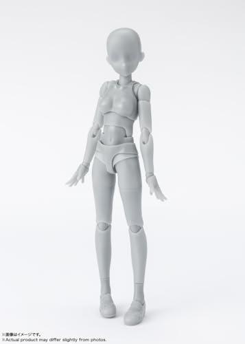 TAMASHII NATIONS S.H.フィギュアーツ ボディちゃん -スクールライフ- Edition DX SET (Gray Color Ver.) 約130mm PVCABS製 可動フィギュア_2