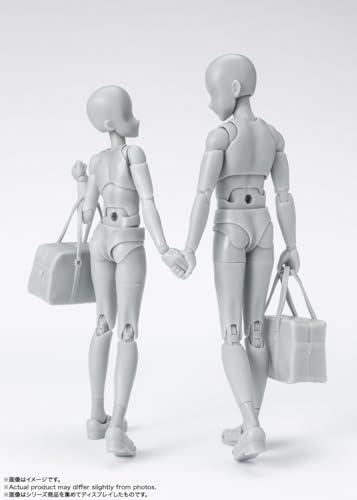 TAMASHII NATIONS S.H.フィギュアーツ ボディちゃん -スクールライフ- Edition DX SET (Gray Color Ver.) 約130mm PVCABS製 可動フィギュア_8