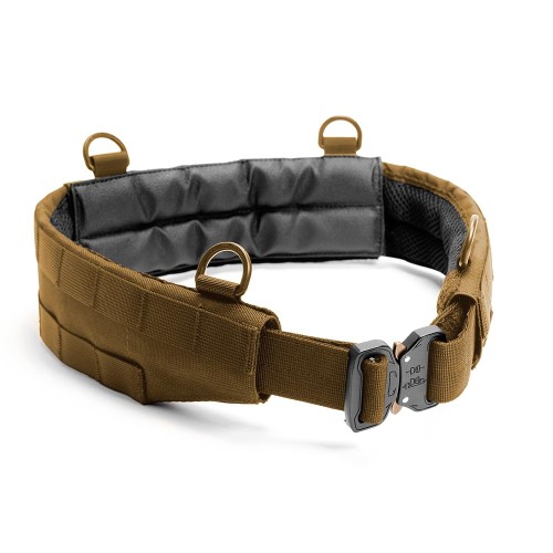 [LayLax] 3ピース モールベルト コブラモデル TAN L-XL(85-120cm)