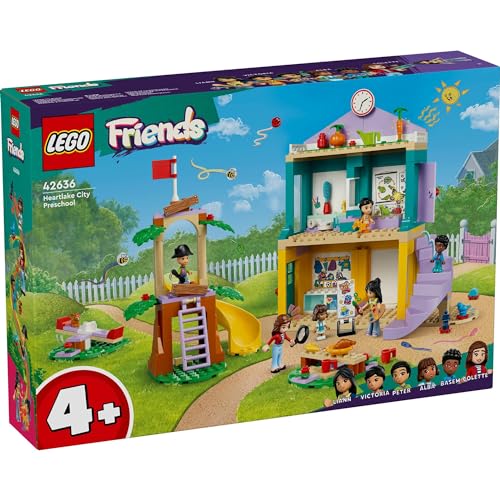 レゴ(LEGO) フレンズ ハートレイクシティ幼稚園 おもちゃ 玩具 プレゼント 誕生日 ブロック 知育 クリスマス 男の子 女の子 子供 4歳 5歳 6歳 ごっこ遊び おままごと 42636_1