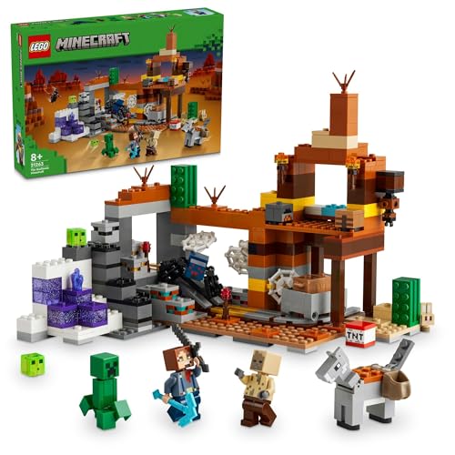 レゴ(LEGO) マインクラフト 荒野の廃坑 おもちゃ 玩具 誕生日 