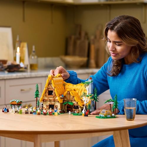 レゴ(LEGO) ディズニープリンセス 白雪姫と7人のこびとが住む森の家 おもちゃ 玩具 誕生日 プレゼント ブロック 母の日 父の日 男性 女性 ごっこ遊び おままごと ディズニー グッズ 43242_7