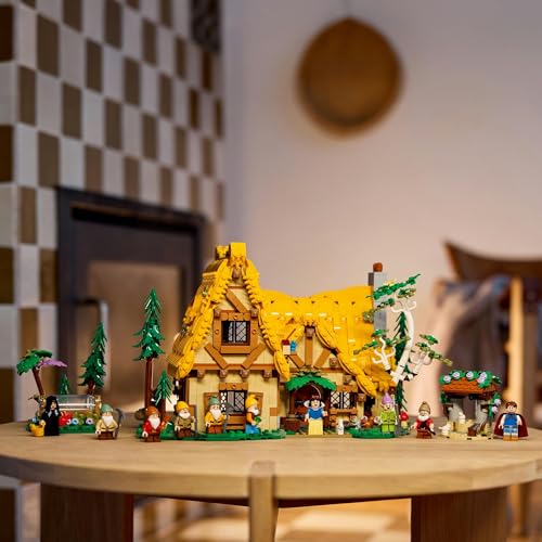 レゴ(LEGO) ディズニープリンセス 白雪姫と7人のこびとが住む森の家 おもちゃ 玩具 誕生日 プレゼント ブロック 母の日 父の日 男性 女性 ごっこ遊び おままごと ディズニー グッズ 43242_8