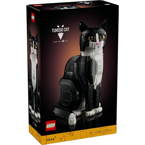 レゴ(LEGO) アイデア タキシードキャット おもちゃ 玩具 誕生日 プレゼント ブロック 母の日 父の日 男性 女性 インテリア オシャレ 動物 生き物 21349_1