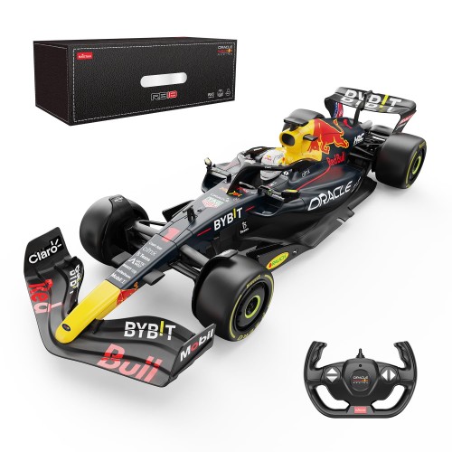 Rastar 1/12 F 1レッドブルレーシングカー、OracleレッドブルレーシングカーF 1 RB 18リモコンカーモデル、新しい2022レッドブルレーシングカー一級方程式Max Verstappen、2.4 G