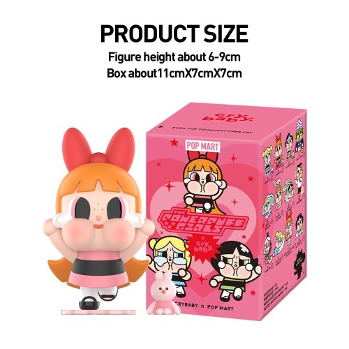 ポップマートPowerpuff Girls ブラインドボックス Powerpuff POP × Plush NOW:CRYBABY (Ireland)