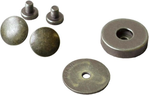 日本紐釦貿易(Nippon Chuko) ネジ式マグネットボタン 径14mm 10個入 アンティークゴールド M74-AG