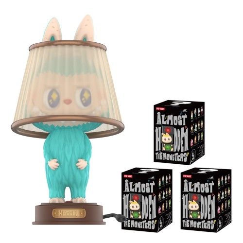 POP MART HE MONSTERS Almost Hidden シリーズ3ピース ポップマート ガチャガチャ ブラインド ボックス フィギュア プラモデル プレミアム おもちゃ ソフビ オリジナル キャラクター 誕生日 プレゼント