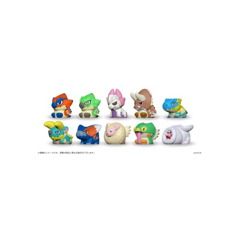 カプコン カプコンフィギュアビルダー フィンガーパペット モンスターハンター Vol.1(BOX) 約全高30〜50mm PVC製