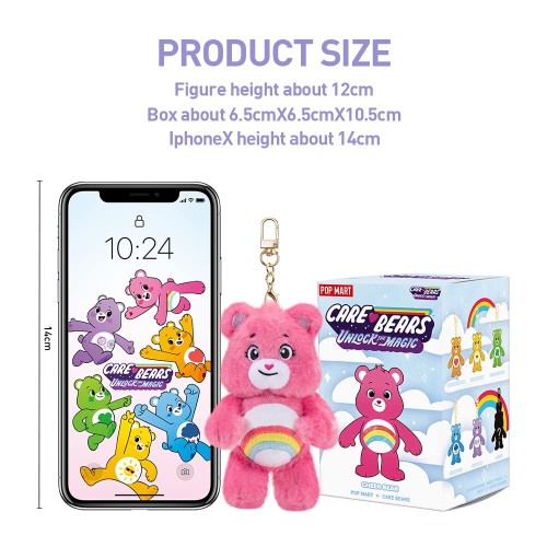 POP MART Care Bears UNLOCK THE MAGIC シリーズ 3ピース ポップマート ガチャガチャ ブラインド ボックス フィギュア プラモデル プレミアム おもちゃソフビ オリジナル キャラクター 誕生日 プレゼント_5