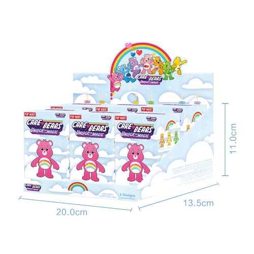 POP MART Care Bears UNLOCK THE MAGIC シリーズ 3ピース ポップマート ガチャガチャ ブラインド ボックス フィギュア プラモデル プレミアム おもちゃソフビ オリジナル キャラクター 誕生日 プレゼント_7