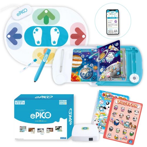 セガフェイブ(SEGA FAVE) ePICO(イーピコ) たいけん100エディション 「おしごとずかん絵本」付き 日本おもちゃ大賞2024エデュケーショナルトイ部門大賞