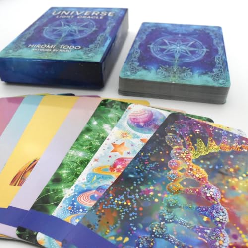 UNIVERSE LIGHT ORACLE ｜ ユニバースライトオラクル ｜ 藤堂ヒロミ ｜ カード44枚 日本語解説書付き 正規品_2