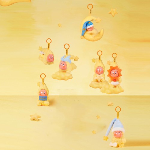 POP MART We are Twinkle Twinkle シリーズ ぬいぐるみペンダント 3ピース ポップマート ガチャガチャ フィギュア プラモデル プレミアム おもちゃソフビ オリジナル キャラクター 誕生日 プレゼント_1