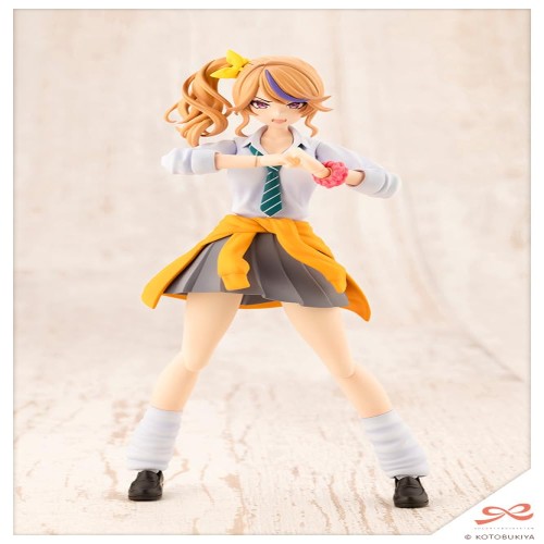 壽屋(KOTOBUKIYA) 創彩少女庭園 一条 星羅令法高等学校・夏服 全高約160mm 1/10スケール プラモデル_4