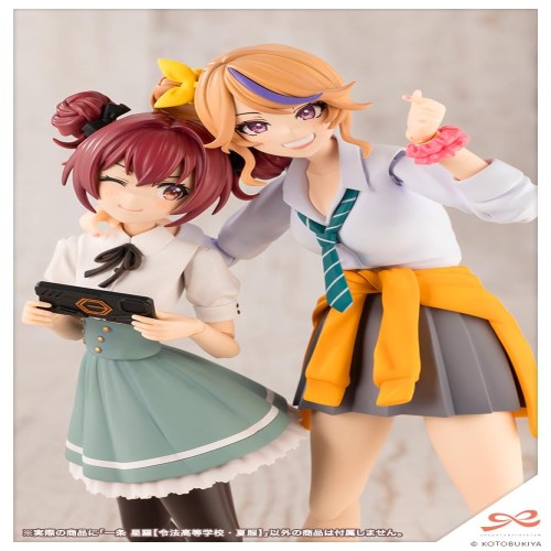 壽屋(KOTOBUKIYA) 創彩少女庭園 一条 星羅令法高等学校・夏服 全高約160mm 1/10スケール プラモデル_6