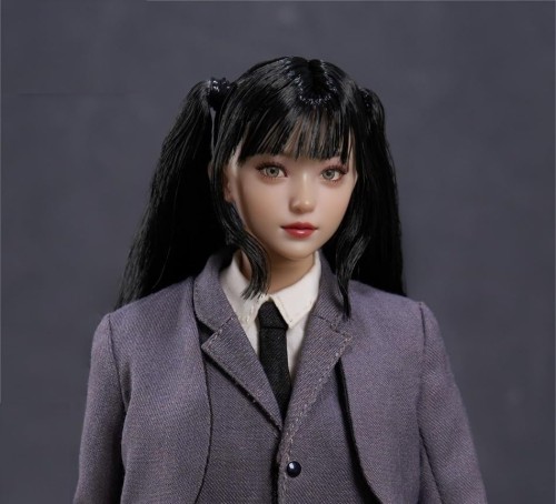 おもちゃ ホビー [TOYBARJAPAN]1/6スケール アクションフィギュア用 TBLeague素体に適合 Z6TOYS ZC008 ジュニア美少女 アクションアイ アジアン美人女性ヘッド (素体と服は含みません) (C)