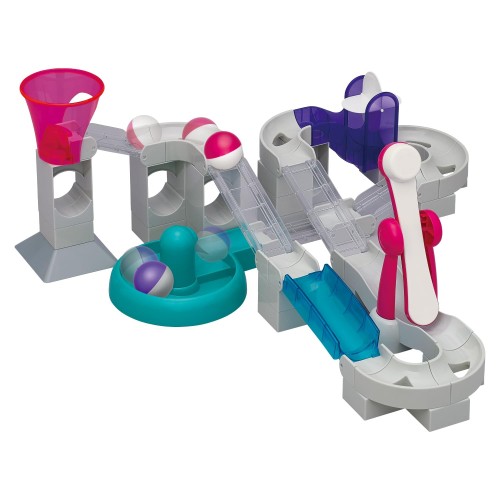 トイローヤル コロコロコースター FLEX+ ハンマーセット (ブロック遊び/コロコロ遊び) 知育玩具 大きなパーツ ボールコースター おもちゃ ブロック 組み立て