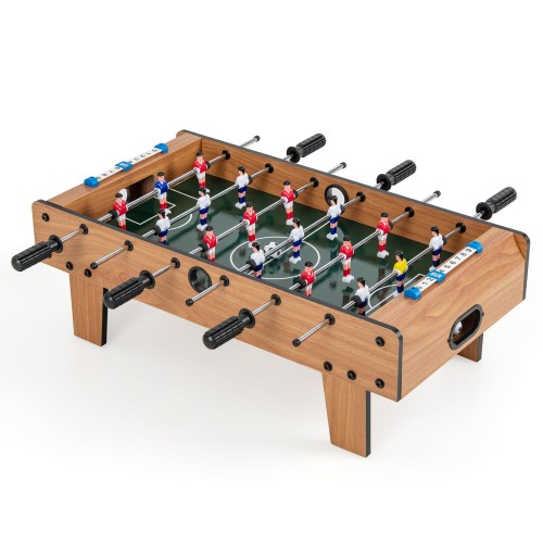 GIANTEX ボードゲーム サッカー盤 幅70x奥行36x高さ25cm テーブル