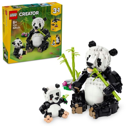 レゴ(LEGO) クリエイター どうぶつ：パンダの親子 おもちゃ 玩具 誕生日 プレゼント ブロック 女の子 男の子 子供 8歳 9歳 10歳 小学生 動物 生き物 31165