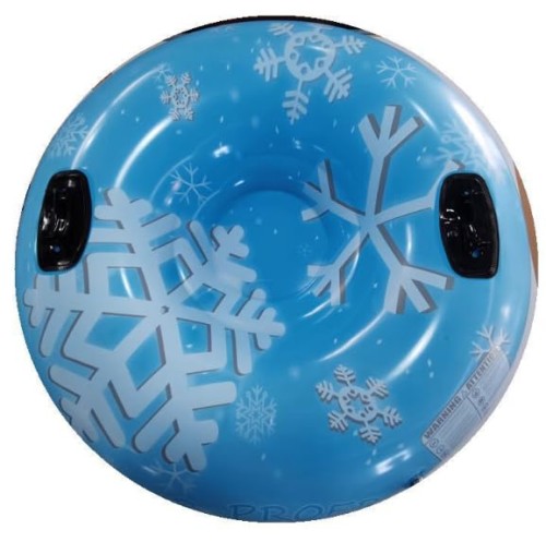 Boono スノーチューブ ハンドル付き ソリ そり 子供 雪遊び 玩具 子供用スノーチューブ (110？大人用・ブルー)