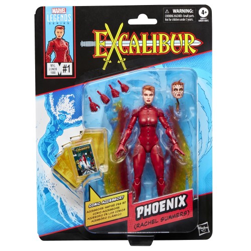 ハズブロ（Hasbro）MARVEL マーベルレジェンド・シリーズ フェニックス（レイチェル・サマーズ）『エクスカリバー #1』 コレクション用 15 cm アクションフィギュアおもちゃ G0814 正規品