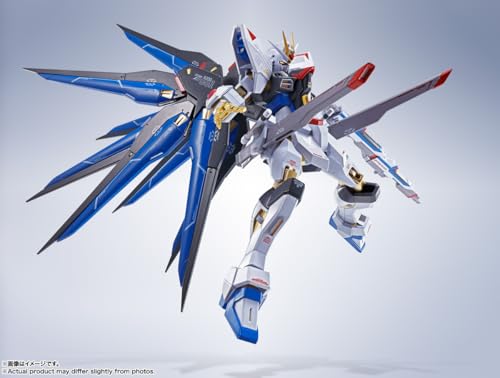 TAMASHII NATIONS METAL ROBOT魂 機動戦士ガンダムSEED DESTINY ＜SIDE MS＞ ストライクフリーダムガンダム [Re:Coordinate] 約140mm PVCABSダイキャスト製 塗装済み可動フィギュア_6