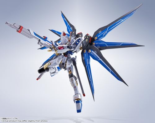 TAMASHII NATIONS METAL ROBOT魂 機動戦士ガンダムSEED DESTINY ＜SIDE MS＞ ストライクフリーダムガンダム [Re:Coordinate] 約140mm PVCABSダイキャスト製 塗装済み可動フィギュア_7