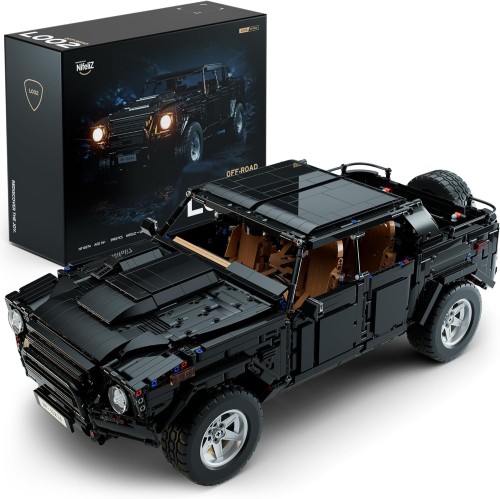 Nifeliz L002 オフロードモデルカー大型車おもちゃブロックセット、大人向けコレクタブル車モデルオモチャ 玩具、車好きのための誕生日プレゼント、家庭やオフィスの装飾に適（3,983ピース）