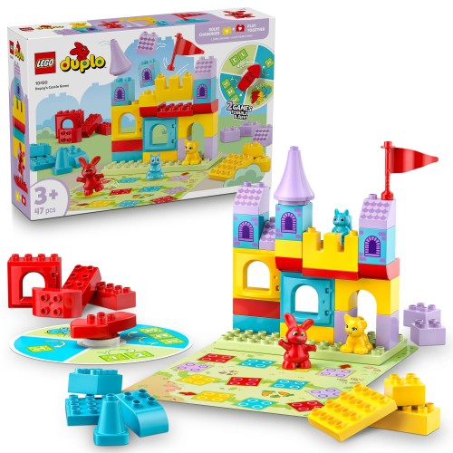 レゴ(LEGO) デュプロ デュプロのまち ホプシーのおしろゲーム おもちゃ 玩具 誕生日 プレゼント ブロック 知育 男の子 女の子 子供 1歳半 2歳 6歳 幼児 動物 生き物 ゲーム ごっこ遊び おままごと 10450