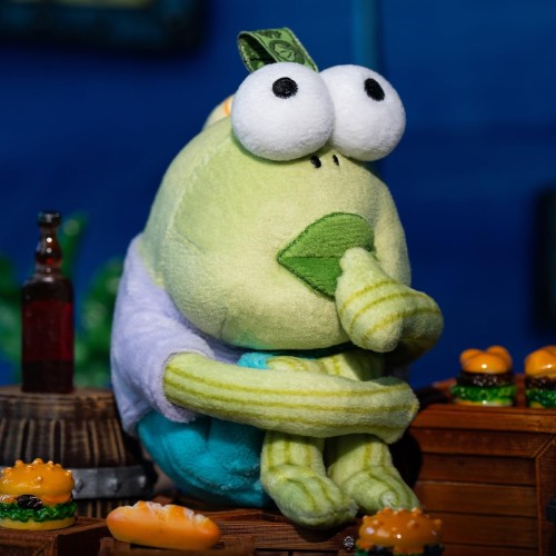 POP MART SpongeBob Bikini Bottom Buddies おかしなぬいぐるみシリーズアソートボックス6ピース ポップマート ガチャガチャ ブラインド ボックス フィギュア プラモデル プレミアム おもちゃ PVC ソフビ オリジナル キャラクター 誕生日 プレゼント_1