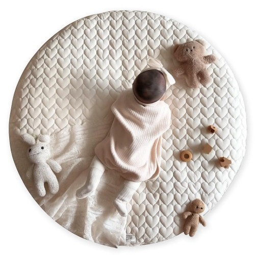 ベビーマット プレイマット 赤ちゃん マット ベビージム形 月齢フォト