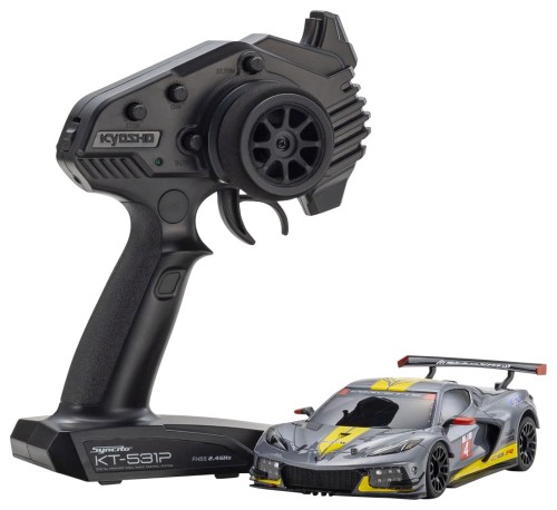 京商 (Kyosho)ミニッツRWD MR-04 レディセット シボレーコルベット C8.R ガンメタル 電動ラジオコントロール 32356GM