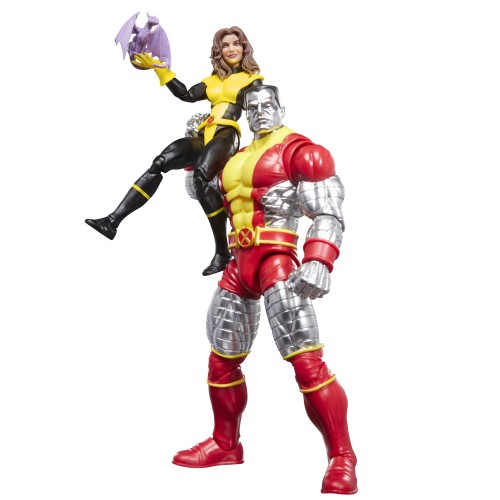 ハズブロ(Hasbro)MARVEL マーベルレジェンド・シリーズ アストニッシングX-MEN キティ・プライドコロッサス 2体セット コミックス コレクター向け 6インチサイズ アクションフィギュア G2127 正規品
