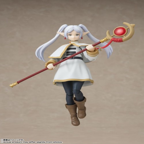 TAMASHII NATIONS S.H.フィギュアーツ 葬送のフリーレン フリーレン(再販版) 約140mm PVCABS製 塗装済み可動フィギュア_1