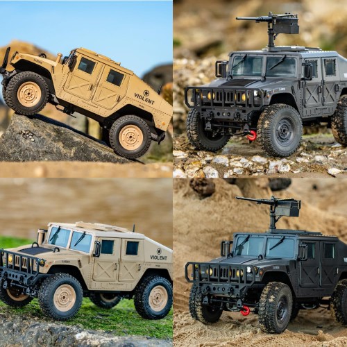 ZAVEN 大型 ラジコン オフロード ミリタリー 人気 34cm ラジコンカー