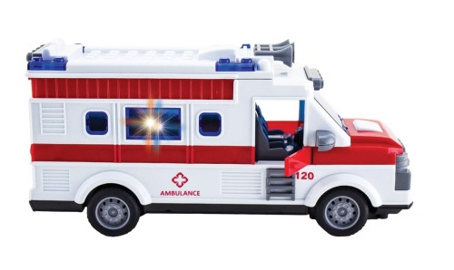 童友社 (Doyusha) 27MHz R/C 救急車 電動ラジオコントロール 14490