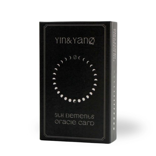 I.I.J オラクルカード YIN  YANG 5th ELEMENTS Oracle Card 陰陽五行カード 日本語版 アファメーション 占い 日本語解説書付き