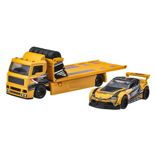 ホットウィール(Hot Wheels) チームトランスポート アソート 乗り物おもちゃ ミニカー 2台組×4セット入り BOX販売 3歳から マルチ FLF56-987J_1