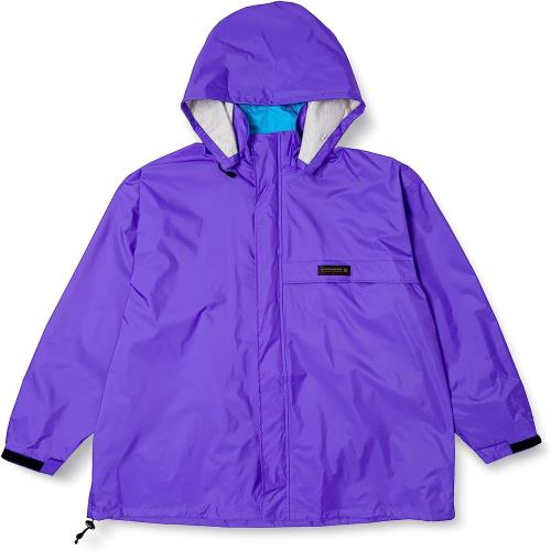 [ドキュメント] レインスーツ 上下セット 防水 総裏メッシュ オールマインドスーツ パープル L
