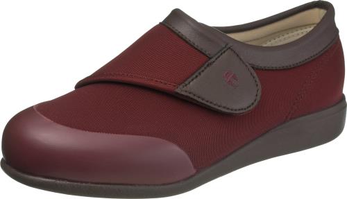 [カイホシュギ] 介護シューズ 軽量 KHS L049 レディース ワイン 24.5 cm 3E