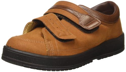 [ムーンスター] メンズ リハビリ 介護靴 片足販売 Vステップ04(右足のみ) ブラウン 左25.0cm