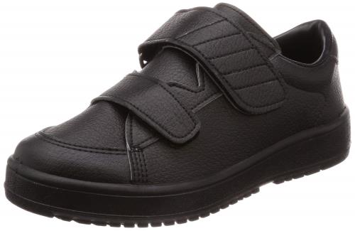 [ムーンスター] ムーンスター メンズ/レディース リハビリ 介護靴 Vステップ03 (両足同サイズ) Vステップ03(両足同サイズ) ブラック 22 cm 3E